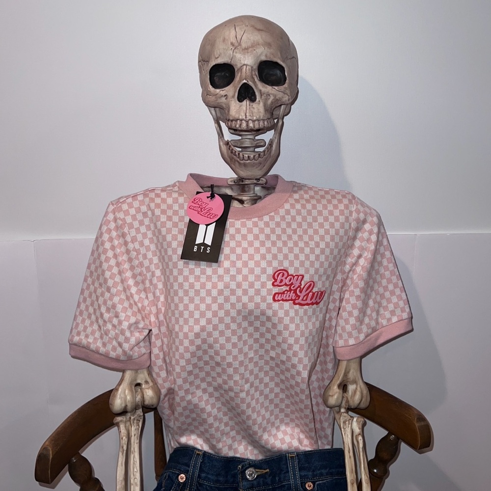 BTS Boy With Luv Cropped T-Shirt